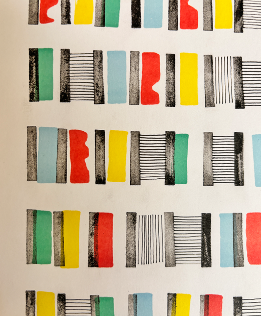 Book shelves – Original A4 Artwork