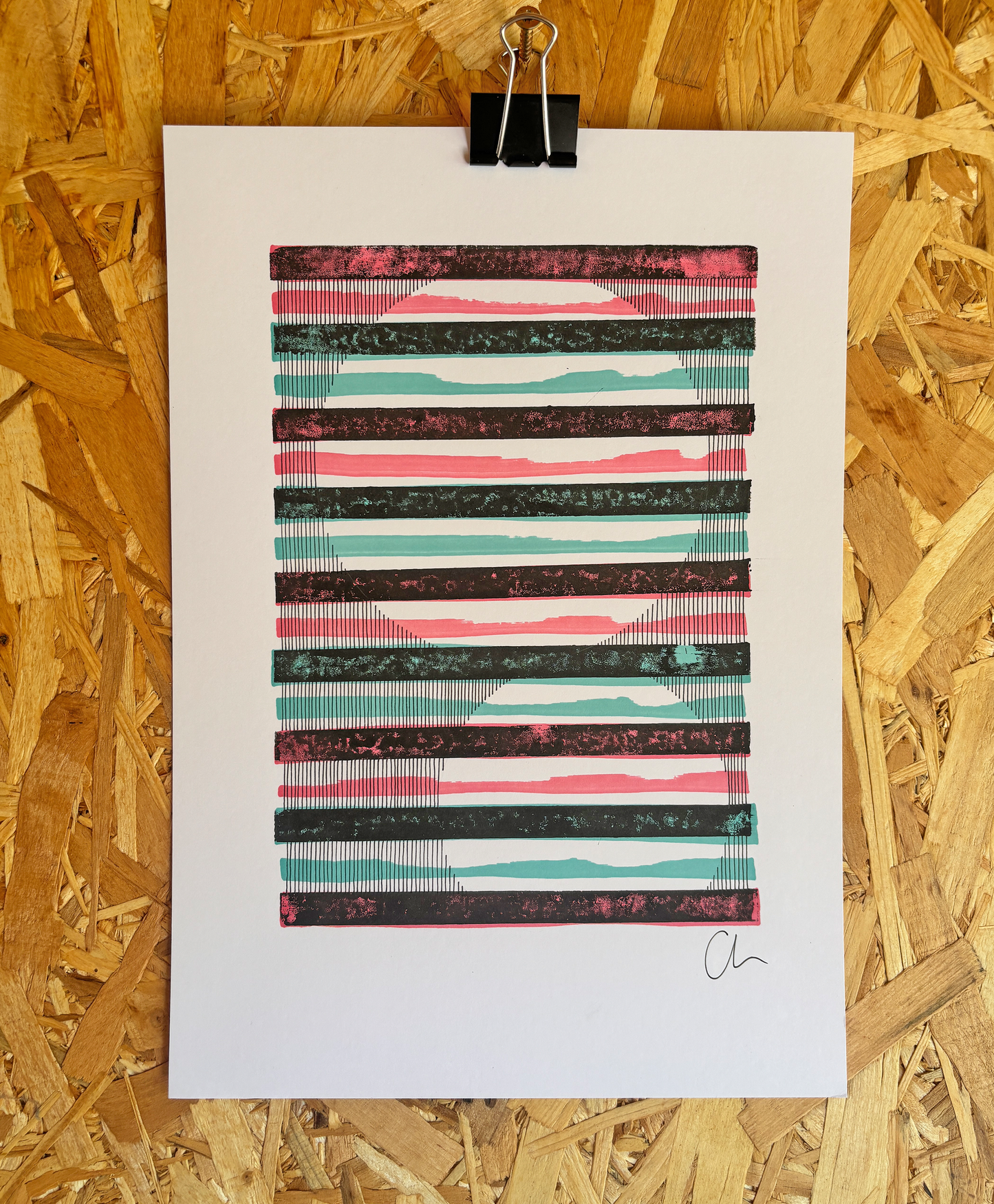 Eclipse – Original A4 Artwork