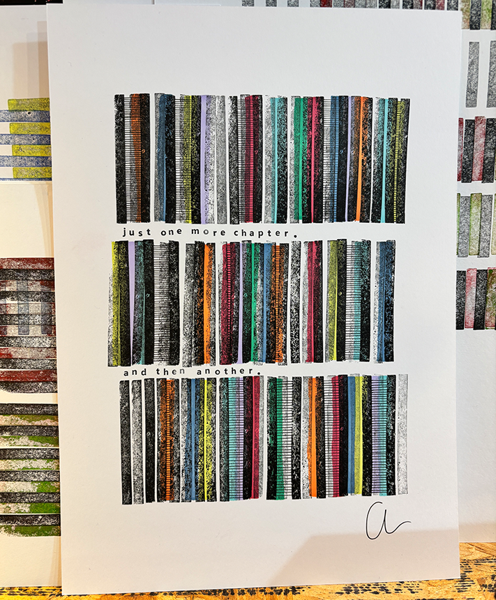 Just One More Chapter – Original A4 Artwork