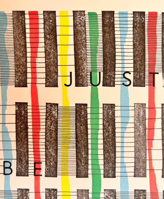 Just be kind – Original A4 Artwork