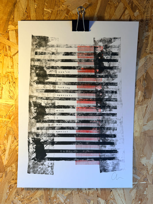So fucking special – Original A3 Artwork