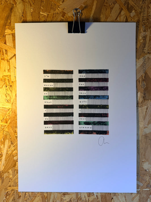 I'm worse at what I do best, taken from Smells like teen sprit by Nirvana.